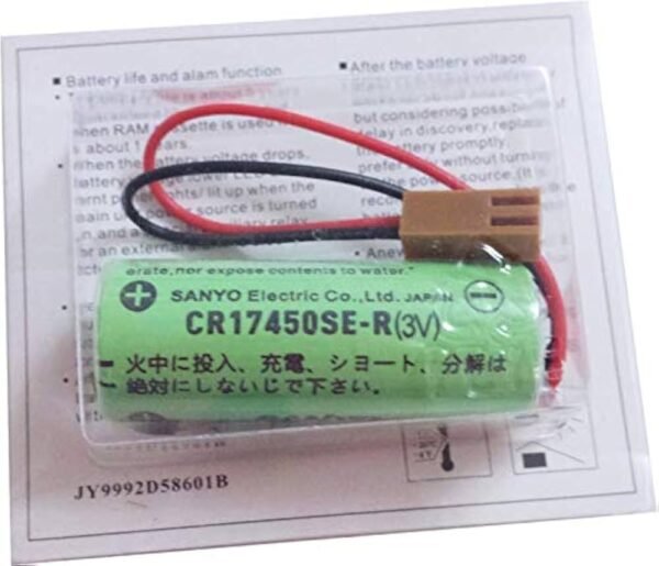 SANYO CR17450SE R 3V LITHIUM BATTERY