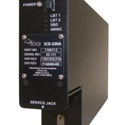 ICS 220A IRIDIUM COMMUNICATION SYSTEM